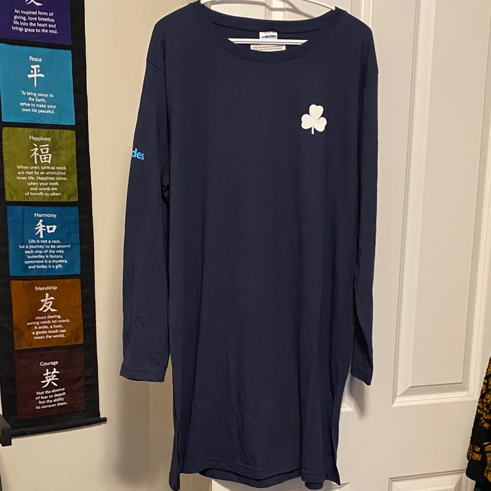 Girl Guide Navy Long Sleeve Tunic with White Clover